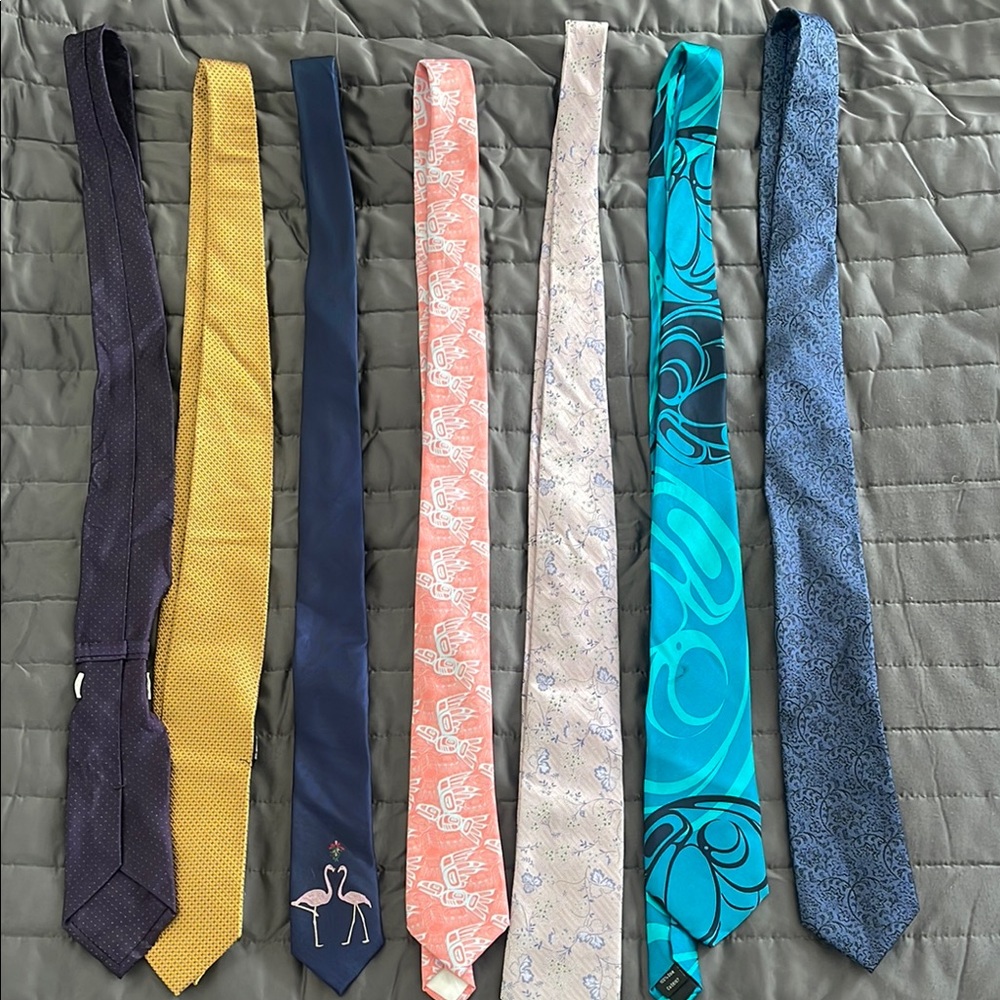 Assorted Men's Ties - Vibrant Collection